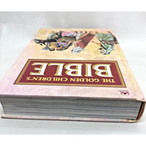 The Children's Bible by Golden Press 1993 Hardcover Illustrated 90s Vintage - Picture 6 of 15